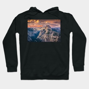 Half Dome from Glacier Point, Yosemite National Park Hoodie